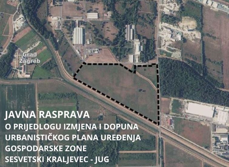 Izmjene i dopune Urbanističkog plana uređenja Gospodarske zone Sesvetski Kraljevec - jug
